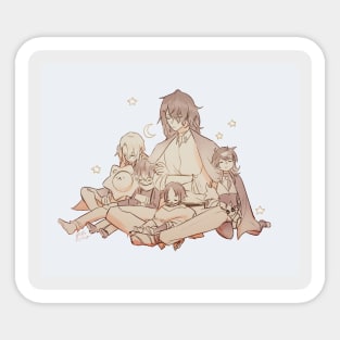 Cozy Vtuber Bois-Fanart Sticker